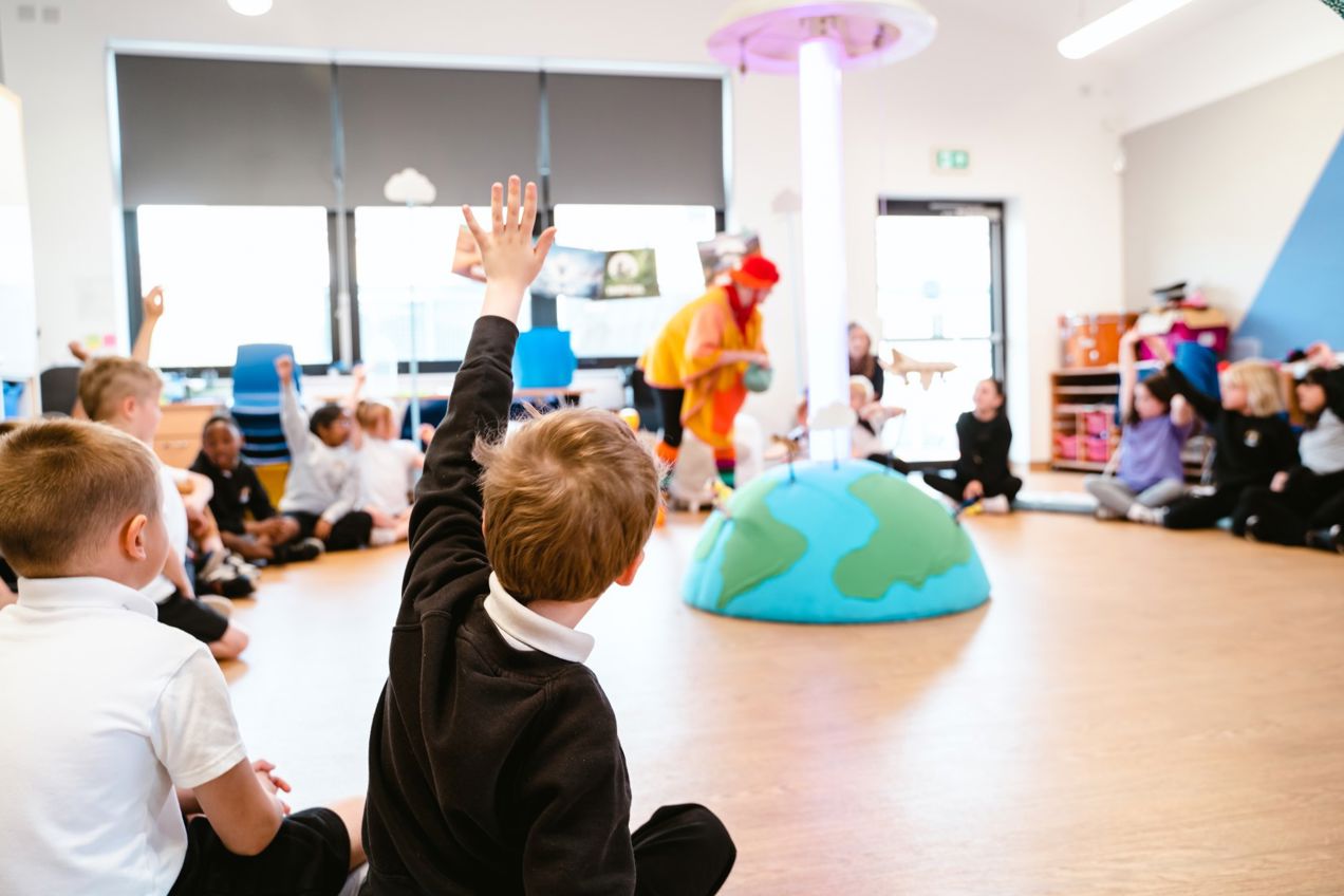 Children in school