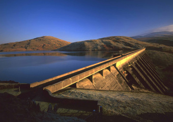 The Rheidol hydropower plant in Wales