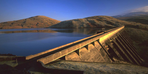 The Rheidol hydropower plant in Wales