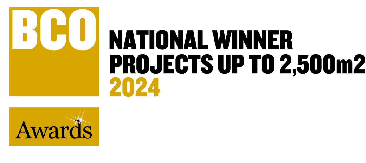 BCO Awards 2024 - National Winner Projects up to 2,500 metres squared