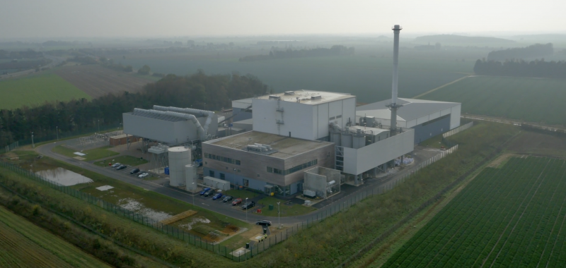 Sleaford Renewable Energy Plant. Copyright: Greencoat Capital