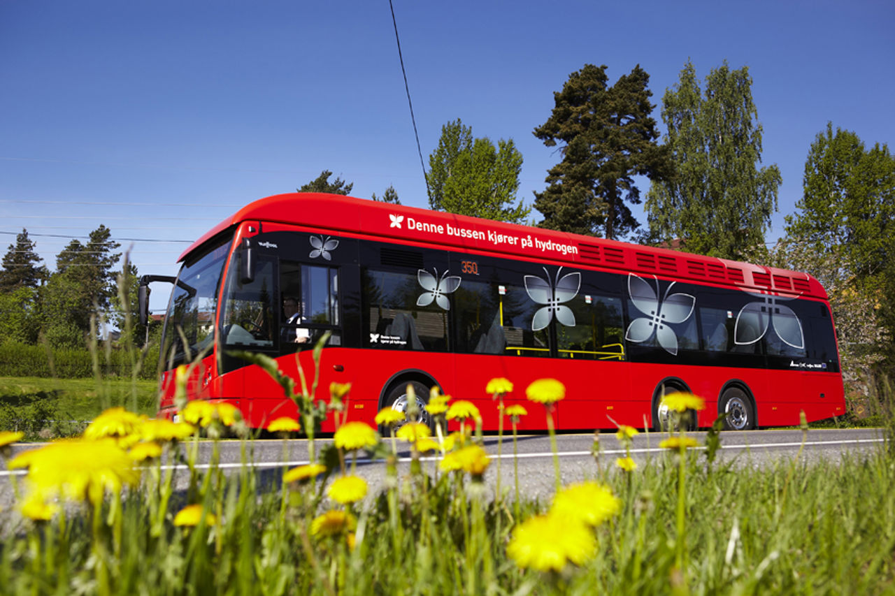 Hydrogen bus in Oslo